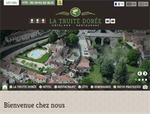 Tablet Screenshot of latruitedoree.fr